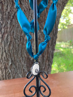 Ribbon and Quartz Necklace