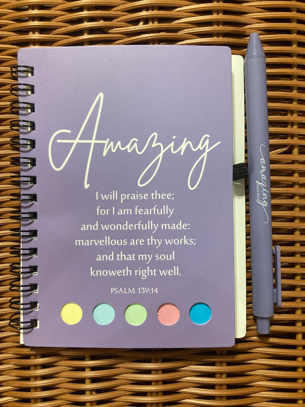 Small Bible Verse Journal Set