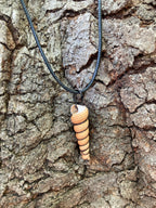 Black on Shell Necklace