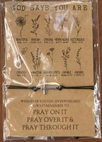 Cross Bracelet Set