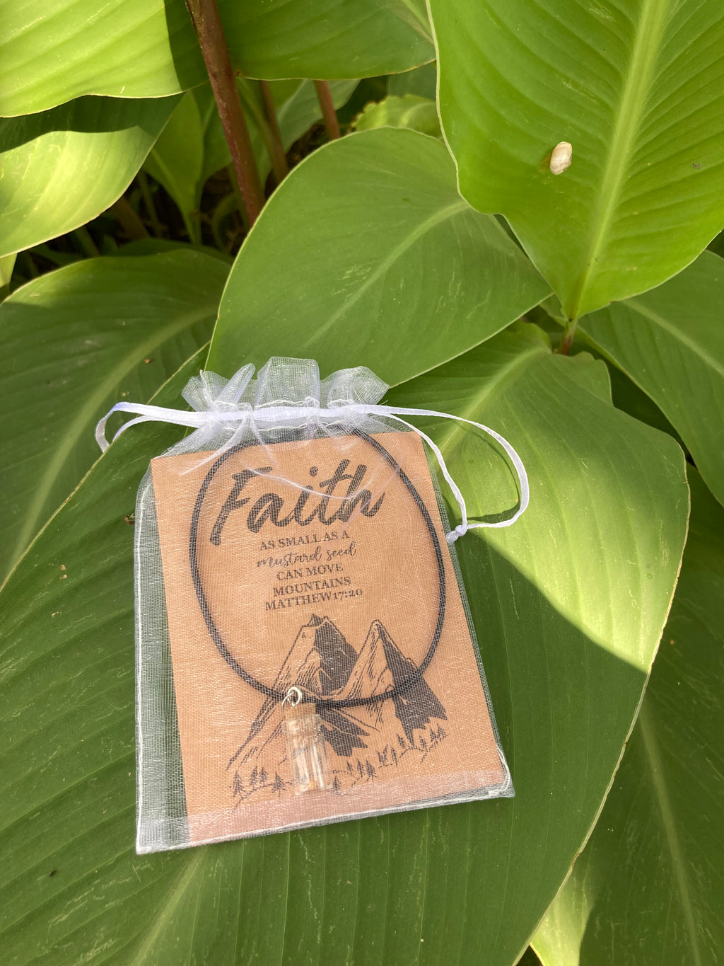 Mustard Seed of Faith Necklace