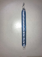 Silver Stripe Ribbon Bracelet