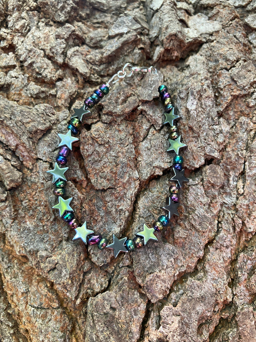 Hematite Necklace and Bracelet Bundle
