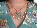 Copper and Pearl set