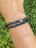 Hematite Necklace and Bracelet Bundle